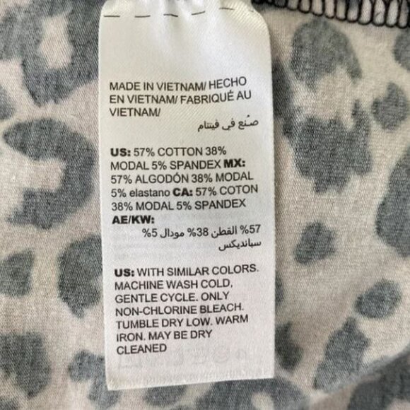 Soma Leopard Print Animal Print Dress Women's Size Medium - Picture 2 of 5